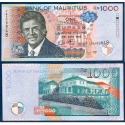 Maurice Pick N°63f, Sup Billet de banque de 1000 Rupees 2022