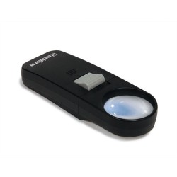 Loupe de poche 7x avec LED