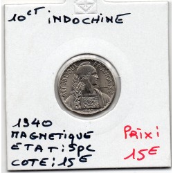Indochine 10 cents 1940...