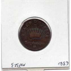 Italie Napoléon 3 centesimi 1808 M milan TB-, KM C2 pièce de monnaie