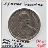 Indochine 1 piastre 1946 rainurée Sup, Lec 316 pièce de monnaie