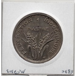 Indochine 1 piastre 1946 rainurée Sup, Lec 316 pièce de monnaie