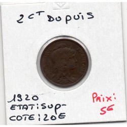 2 centimes Dupuis 1920 Sup-, France pièce de monnaie