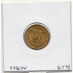 Bon pour 50 centimes Commerce Industrie 1922 Spl, France pièce de monnaie