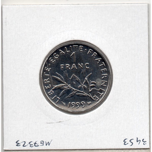 1 franc Semeuse Nickel 1999 FDC BU, France pièce de monnaie