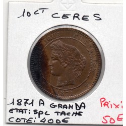 10 centimes Cérès 1871Grand...