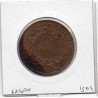 10 centimes Cérès 1871Grand A Paris Spl tache, France pièce de monnaie