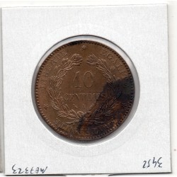 10 centimes Cérès 1881Grand A Paris Spl tache, France pièce de monnaie