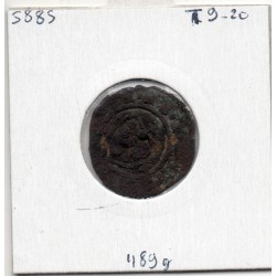 Portugal Alphonse V 1 ceitil 1448-1449 TB, pièce de monnaie