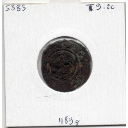 Portugal Alphonse V 1 ceitil 1448-1449 TB, pièce de monnaie