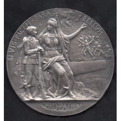 Medaille Preparation militaire, Si vis pacem Para Bellum 1880-1890, Grandhomme