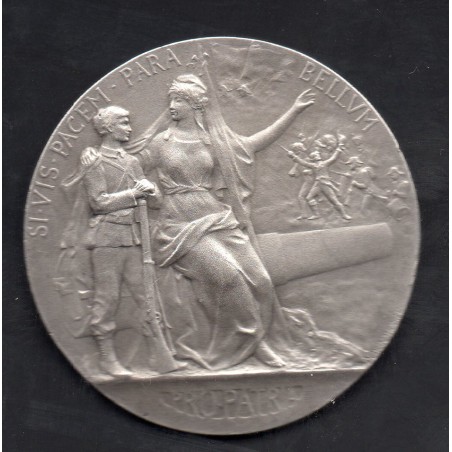 Medaille Preparation militaire, Si vis pacem Para Bellum 1880-1890, Grandhomme