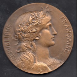 Médaille cours d'adulte , Dubois 1906 sans poincon