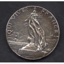 jeton ou médaille, Qui Vive France, ligue des Patriotes 1882