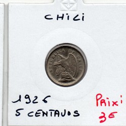 Chili 5 Centavos 1926 TTB,...