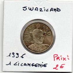 Swaziland 1 Lilangeni 1996 TTB, KM 45 pièce de monnaie