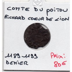 Comté de Poitou, Richard Coeur de Lion (1189-1199) Denier