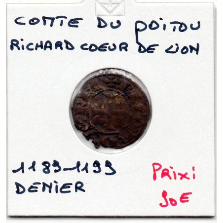 Comté de Poitou, Richard Coeur de Lion (1189-1199) Denier