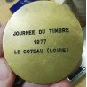 médaille Journée du timbres, Le coteau Loire