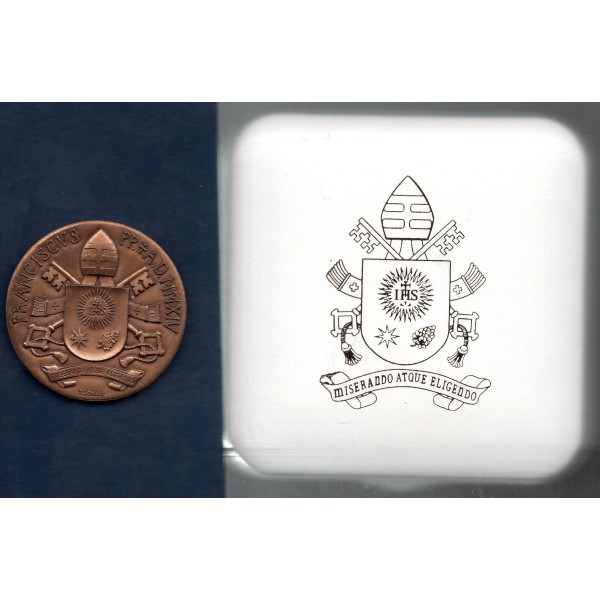 médaille Vatican, Canonisation des papes Jean Paul II et Jean XXIII 2014