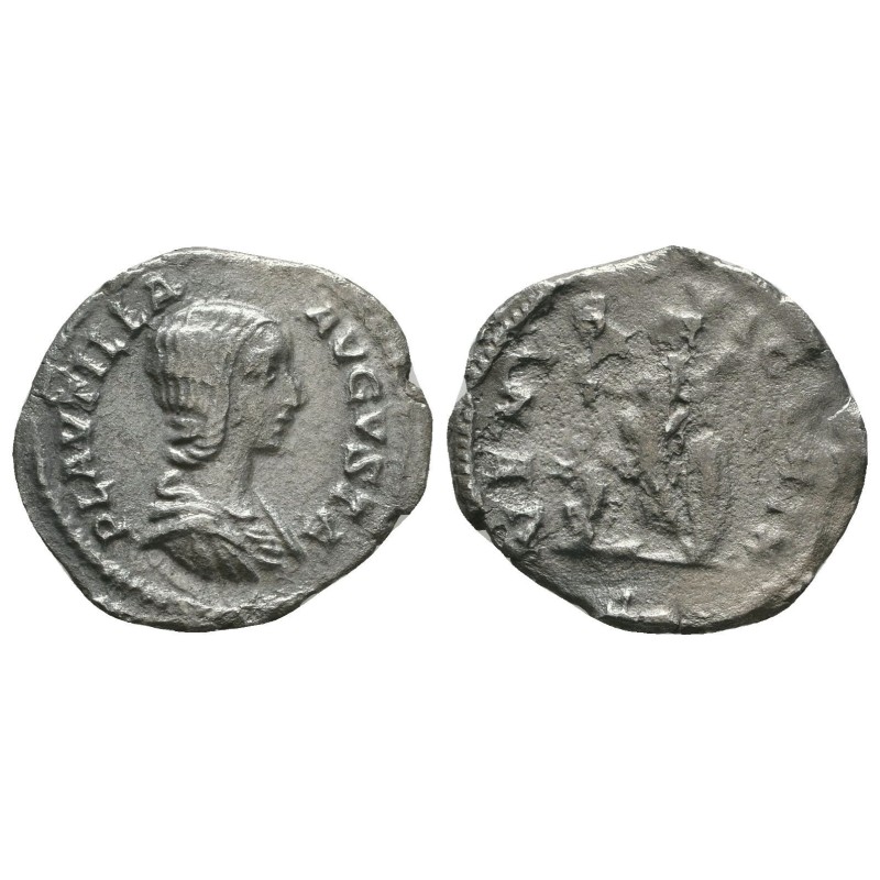 Denier de Plautille (204) RIC 369 sear 7074 atelier Rome Denier de Plautille (204) RIC 369 sear 7074 atelier Rome