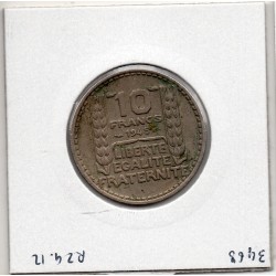 10 francs Turin 1945 rameaux court TTB, France pièce de monnaie