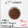 2 centimes Cérès 1892 Sup+, France pièce de monnaie