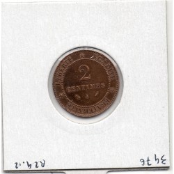 2 centimes Cérès 1892 Sup+, France pièce de monnaie