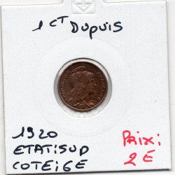 1 centime Dupuis 1920 Sup,...