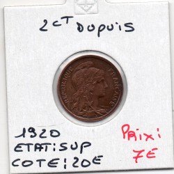2 centimes Dupuis 1920 Sup,...