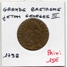 Grande Bretagne Token georges III 1798 Sup, jeton pièce de monnaie