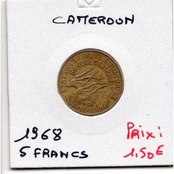 Cameroun  5 francs 1968...