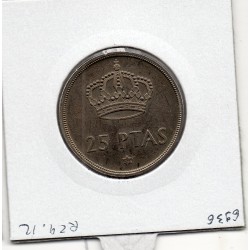 Espagne 25 pesetas 1975*76 FDC proof, KM 808 pièce de monnaie