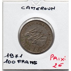 Cameroun 100 francs 1971 TTB+, KM 15 pièce de monnaie
