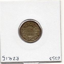 Suisse 1/2 franc 1961 Sup, KM 23 pièce de monnaie