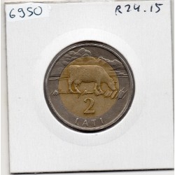 Lettonie 2 lati 2009 TTB, KM 38 pièce de monnaie
