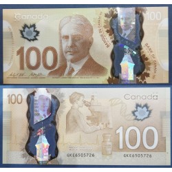 Canada Pick N°110c neuf, Billet de banque de 100 dollar 2011