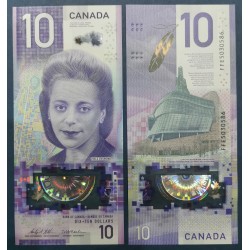 Canada Pick N°113b, Billet de banque de 10 dollar 2018 Viola Desmond