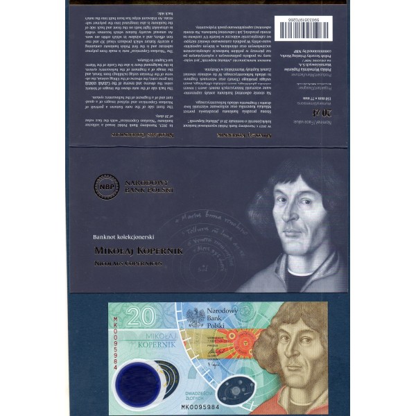 Pologne P.197, Neuf, Billet de 20 Zlotych 2023 Monnaies