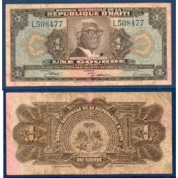 Haïti Pick N°200a, B Billet de banque de 1 Gourde 1967-1972