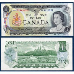Canada Pick N°85a, Spl Billet de banque de 1 dollar 1973