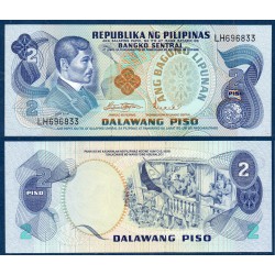 Philippines Pick N°152a, Spl Billet de banque de 2 Piso 1970