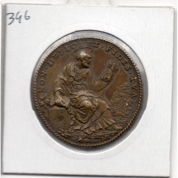 Medaille vatican Pape Innocent XI 1679 Bronze graveur Hamerant