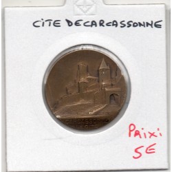 médaille cité de Carcassonne, graveur Robin