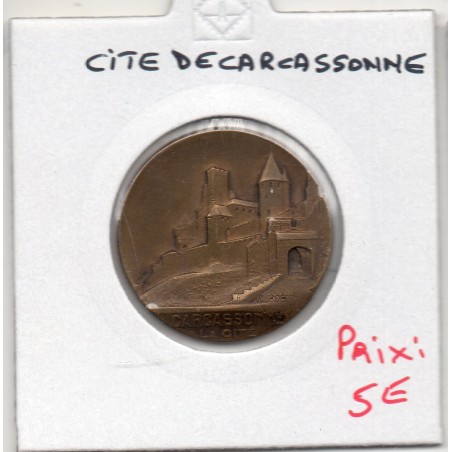 médaille cité de Carcassonne, graveur Robin