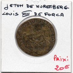 Jeton de nuremberg louis XIII de Face