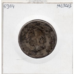 Italie 2 Lire 1897 TTB-,  KM 23 pièce de monnaie