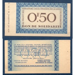 Bon de Solidarité, billet de 0.5 franc Petain, Spl,  1941-1943