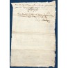 Avertissement de payement contribution directe, Issoire, Le Broc, 1815