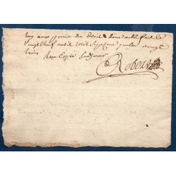 Document avec timbre royal auvergne 1 sol 2 deniers 1783